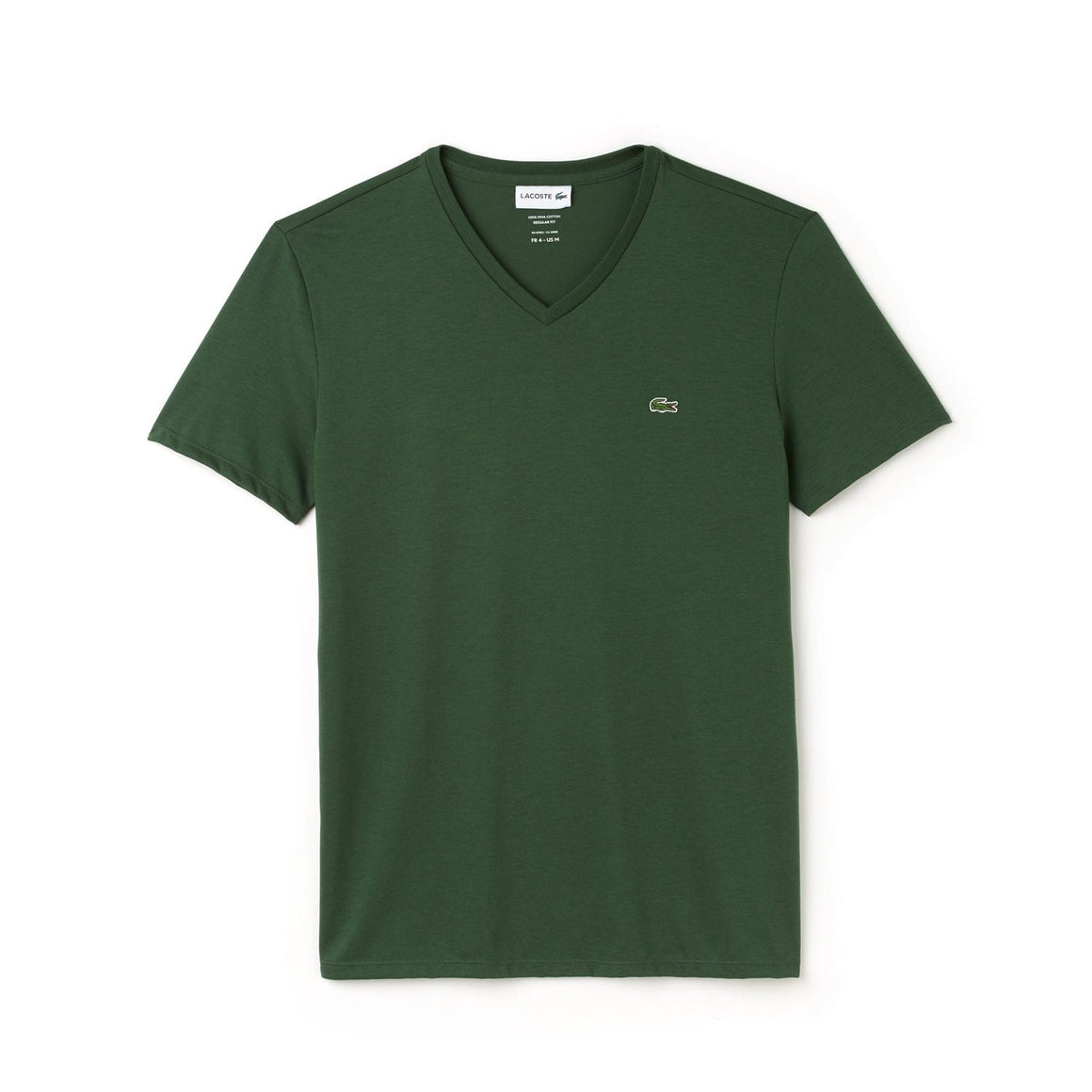 Lacoste Pima Cotton V-Neck T-Shirt