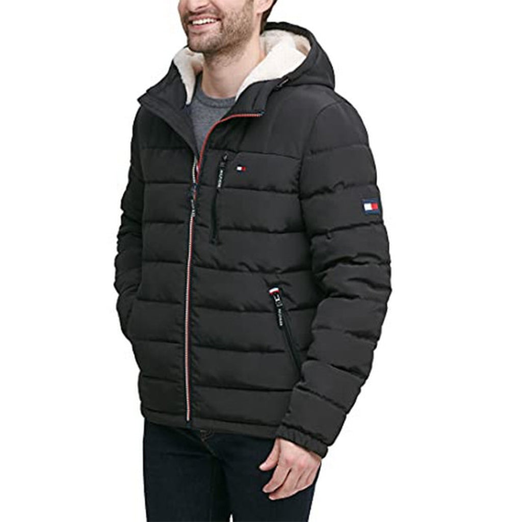 Men's Tommy  Sherpa Lined Hooded Jacket