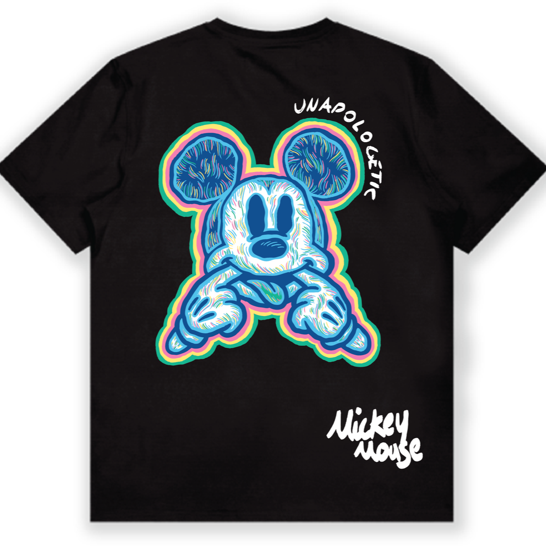 Men's Mickey Mouse Scribble Tee