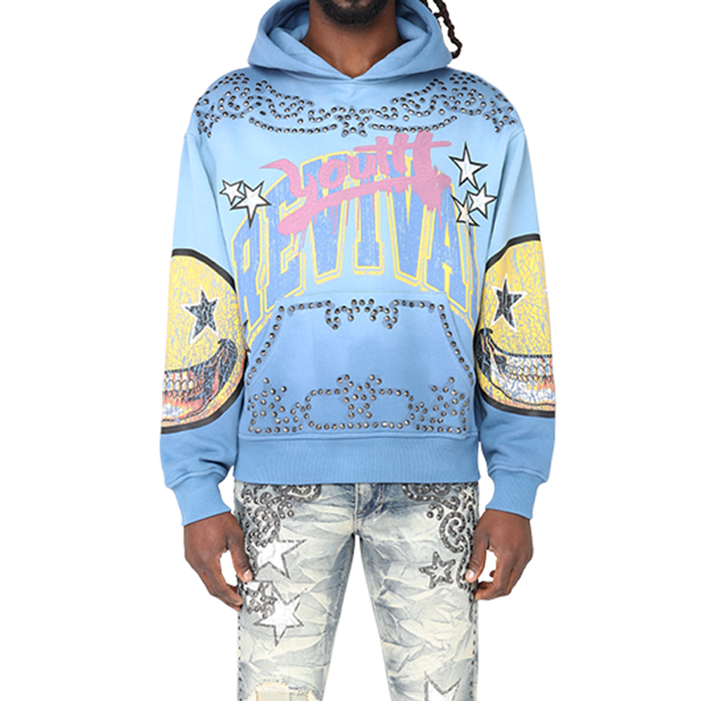 Men's Oversize Maximalist Fleece Hoodie