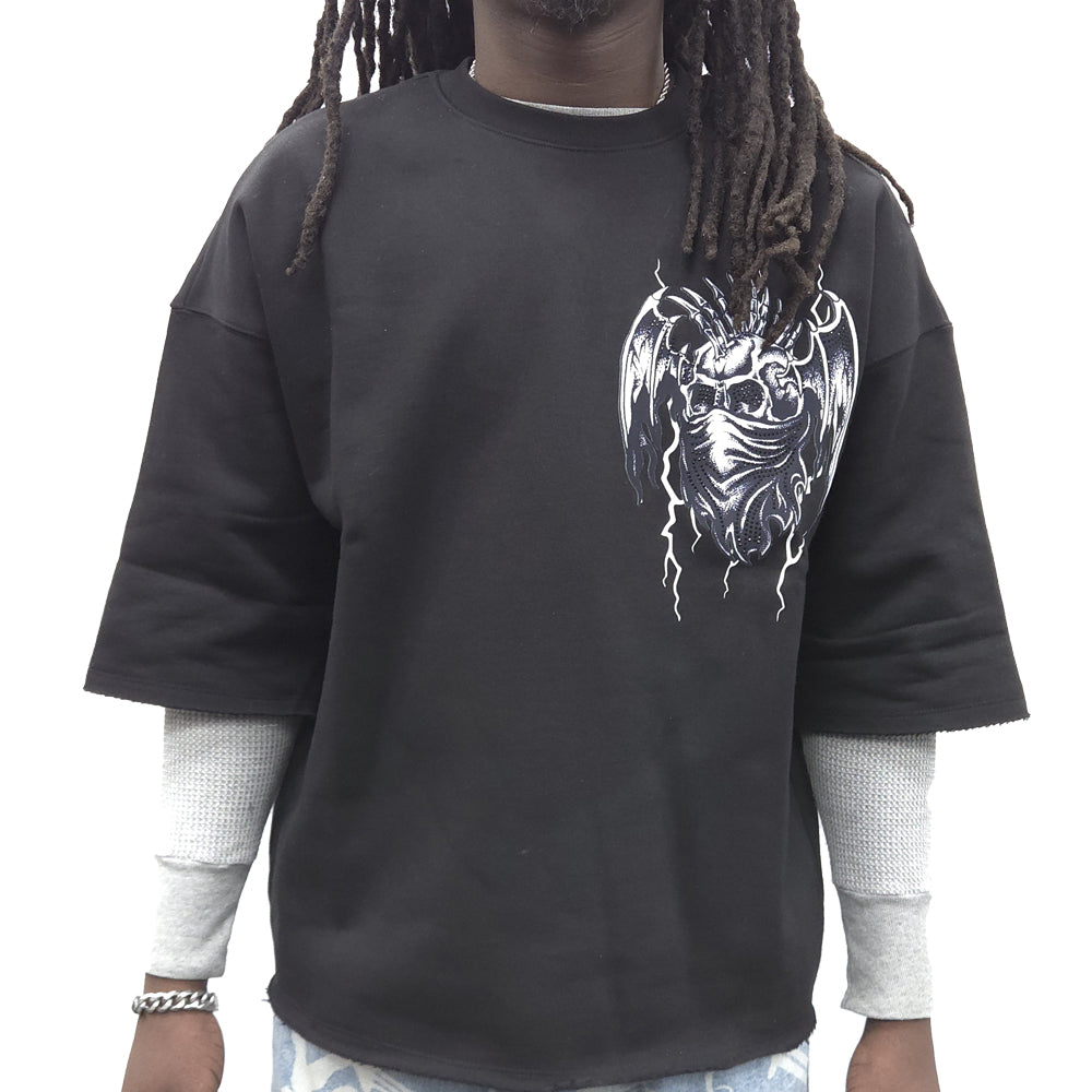 Men's Bad Habit Cropped Crew VIP