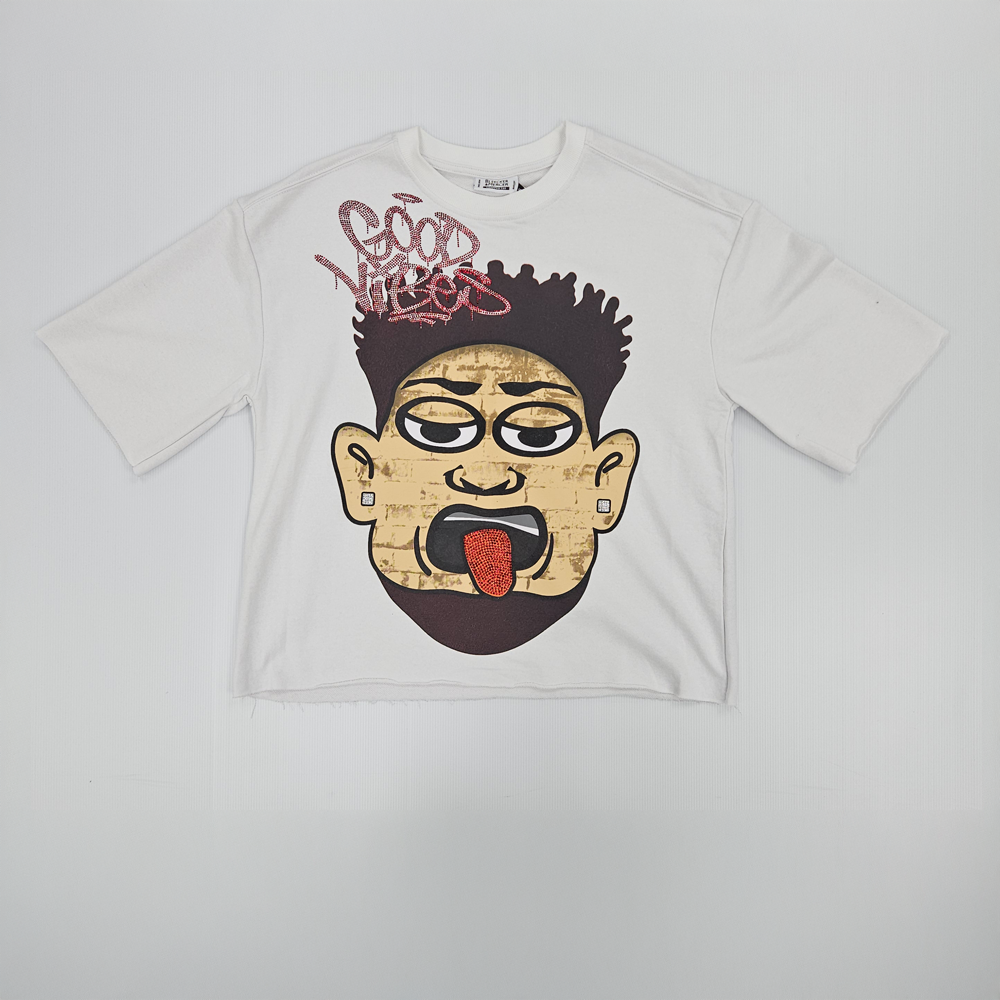 Men's "Good Vibes" Boxy Tee