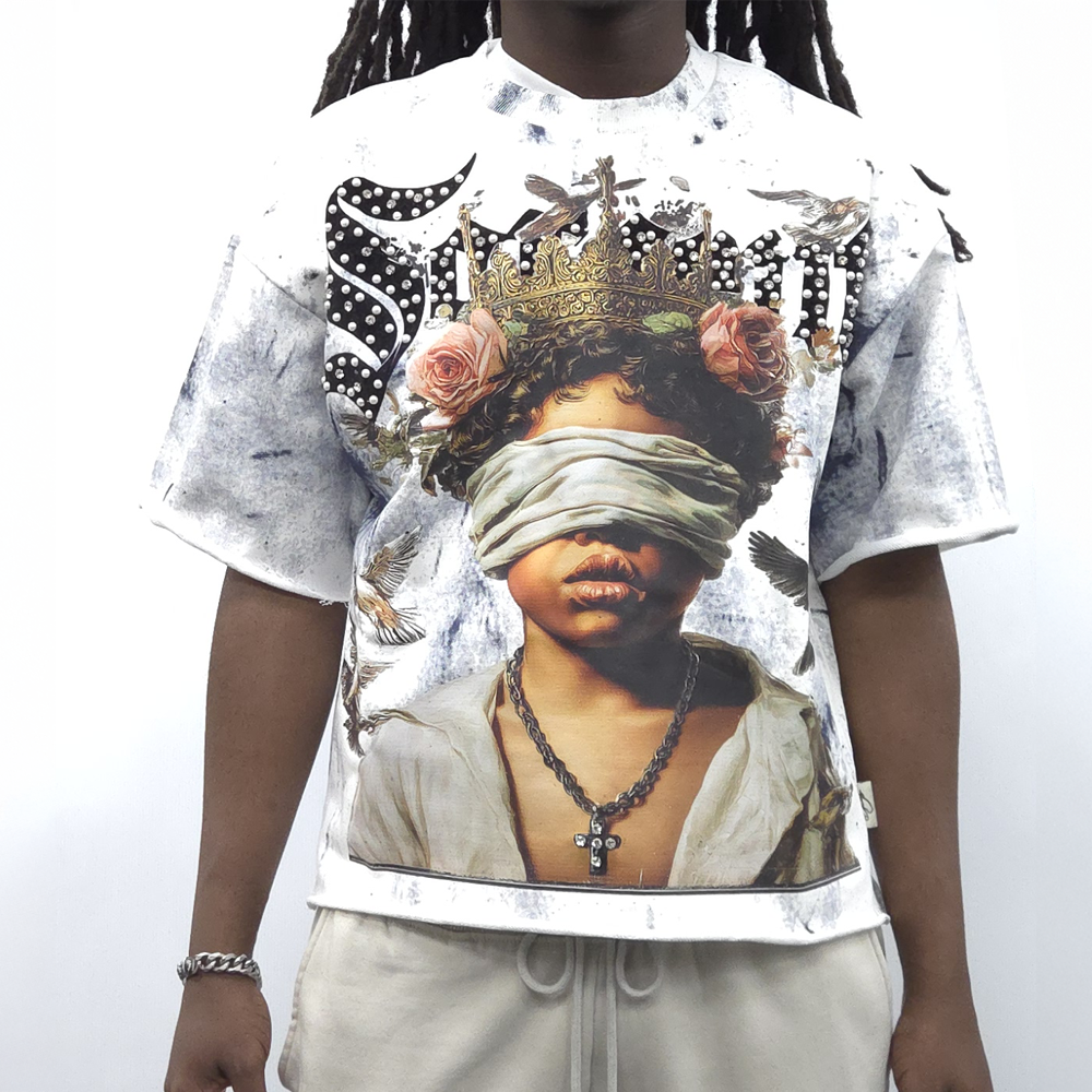 Men's Heaven Cropped Tee