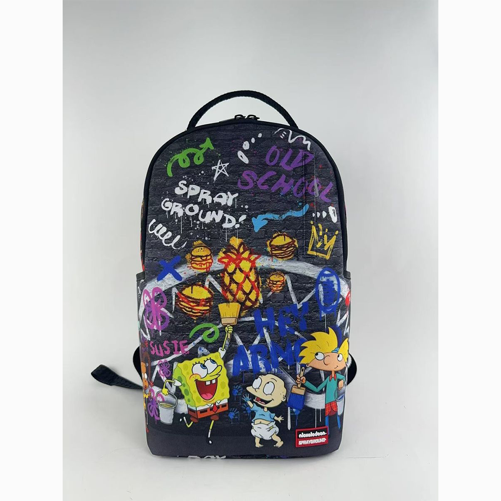 SPRAYGROUND 90s NICK CHARACTERS PAINTING DLXR BACKPACK