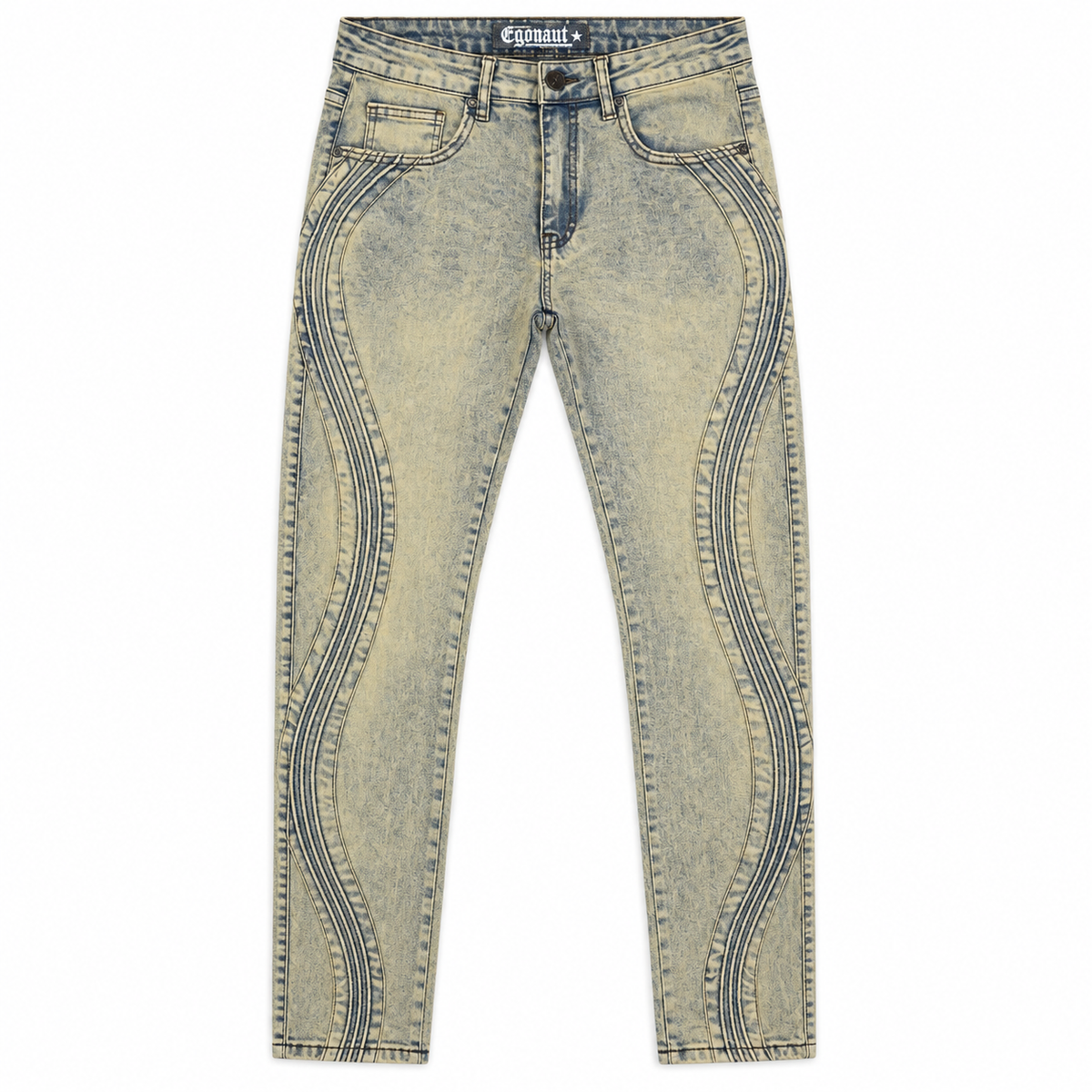 Men's Side Seam Curve Patch Jean