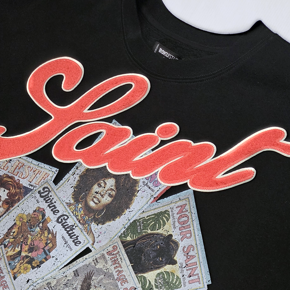 Men's Holy Power Faded Crew Neck