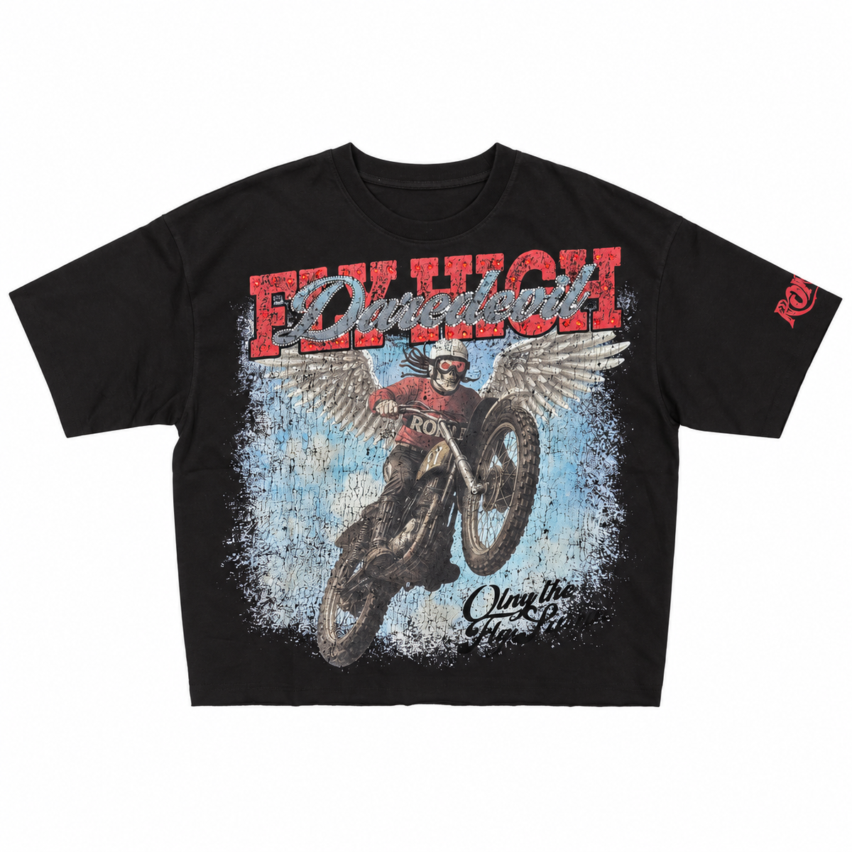Men's Rule the Street Cropped Tee