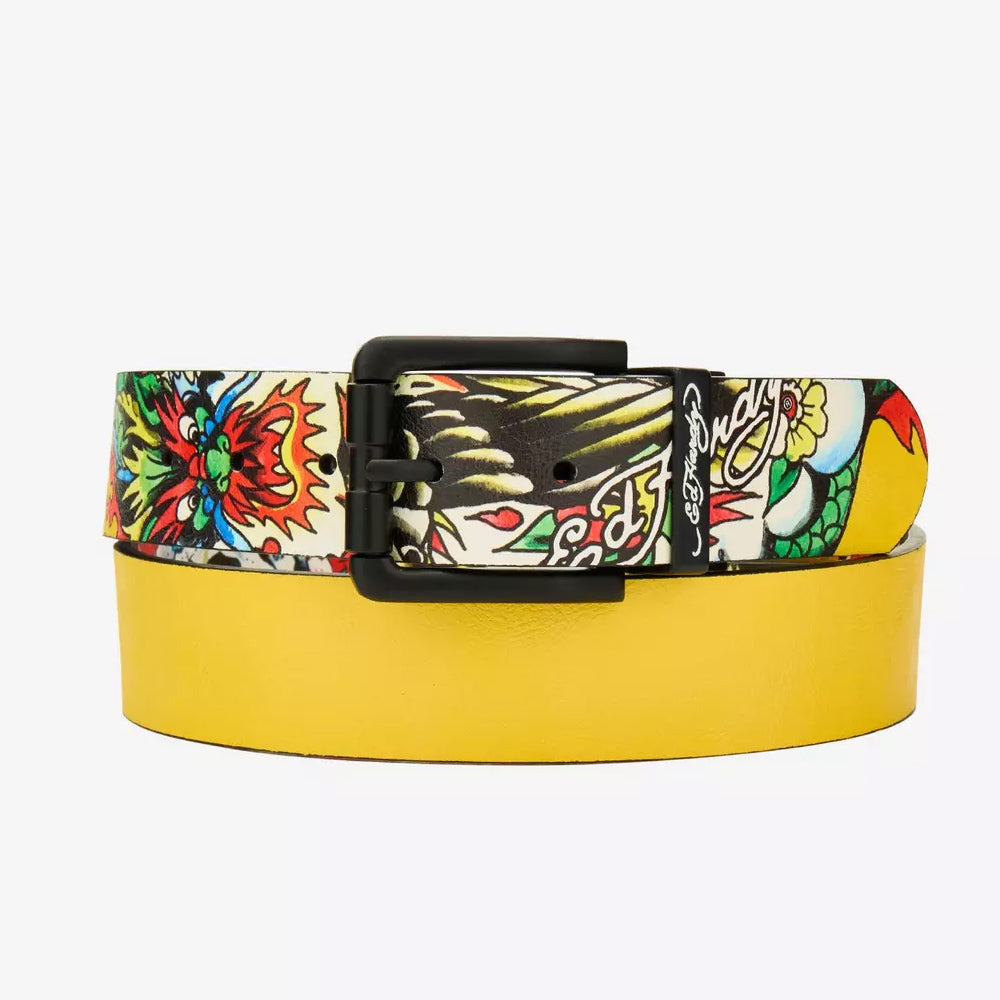 Ed Hardy The World Reversible Belt
