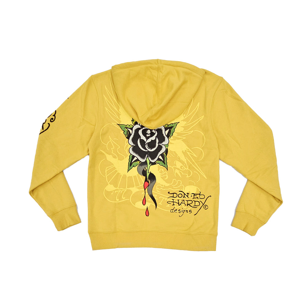 Men's Sacred Heart Rhinestone Hoodie