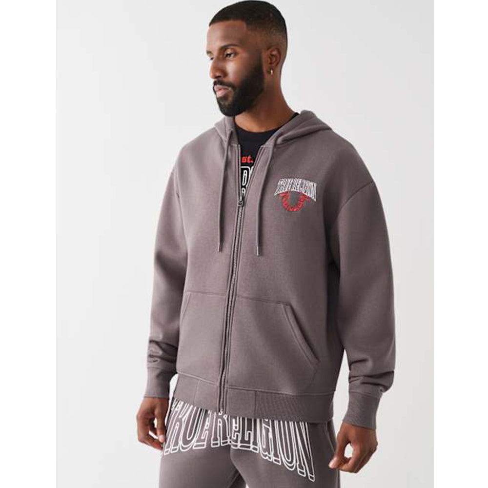 Men's Groovy Buddha Zip Hoodie