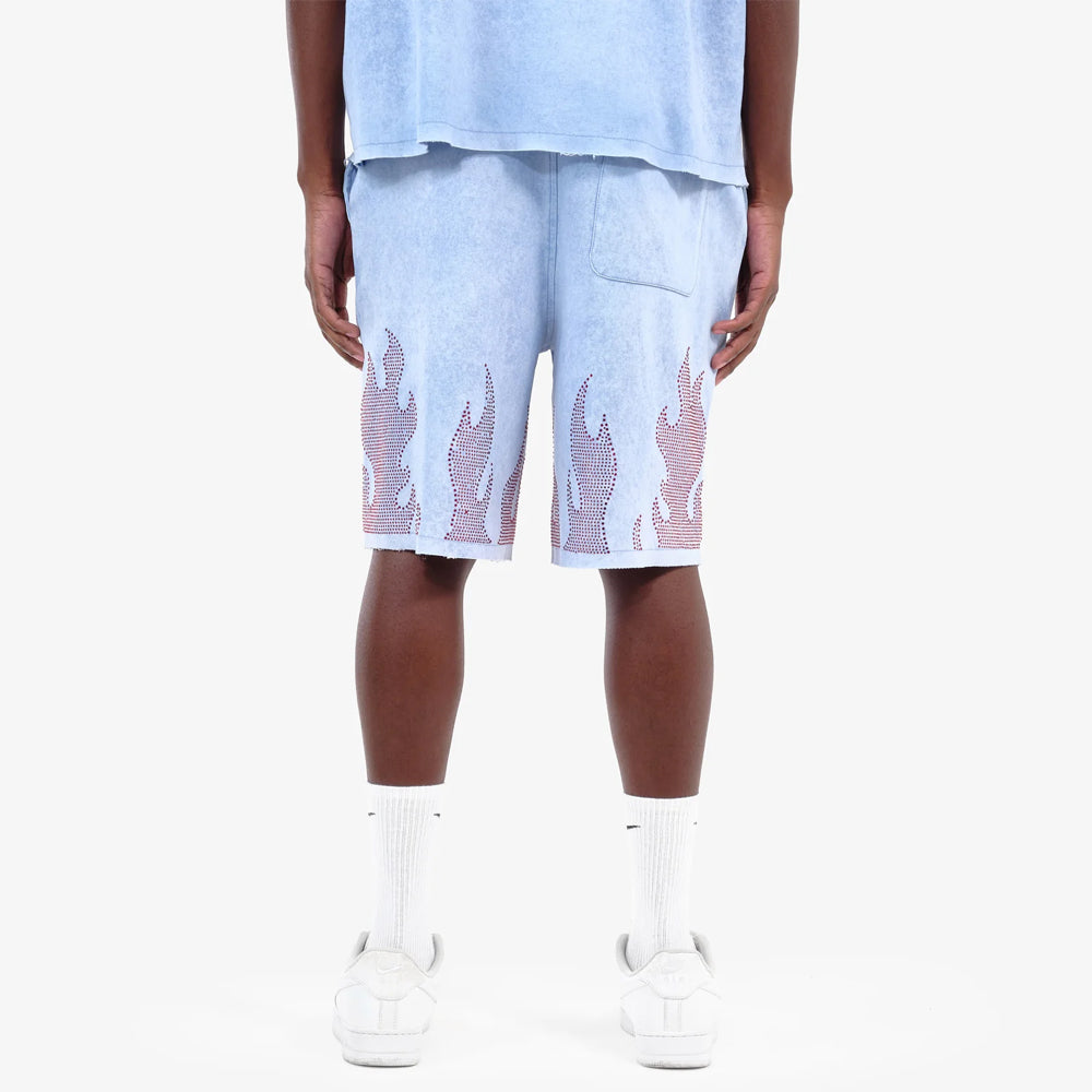 Men's French Terry Flame Stone Short