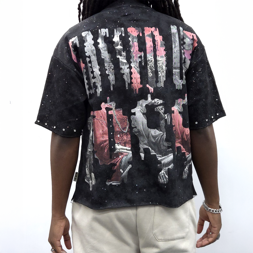 Men's Gassed Cropped Tee