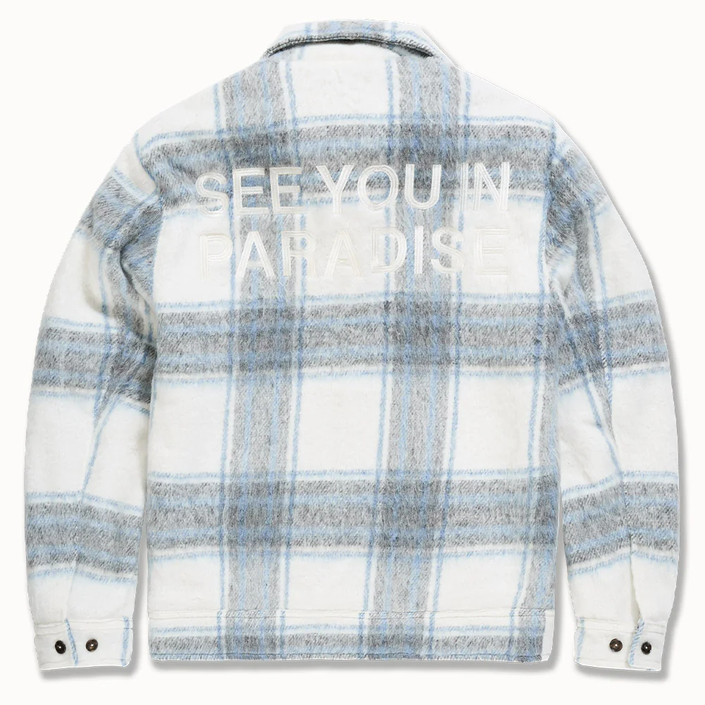 Men's Flanel Over Shirt w/Hood