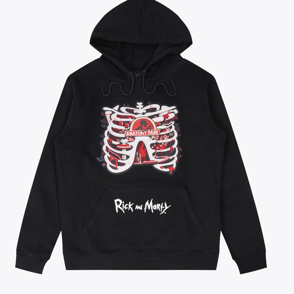 Men's Rick and Morty Anatomy Park-E Hoody