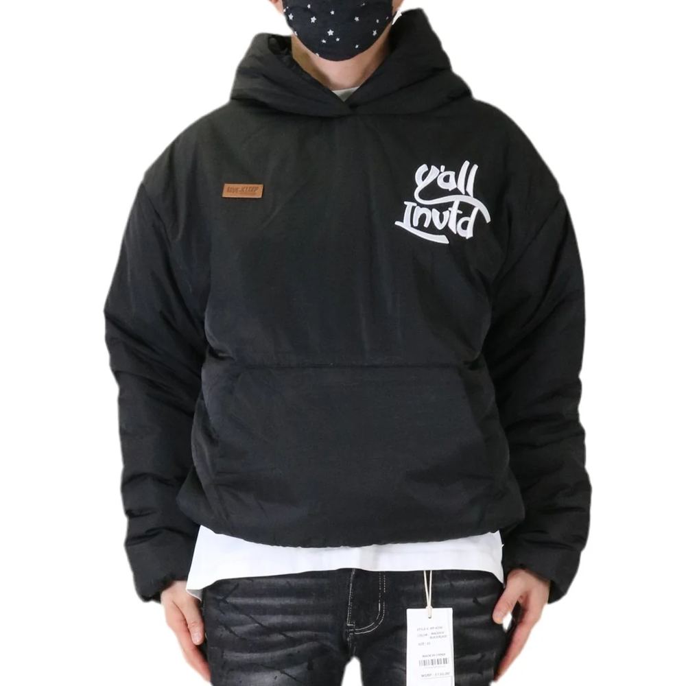 Men's Premium Light Padded Pullover Nylon Jacket
