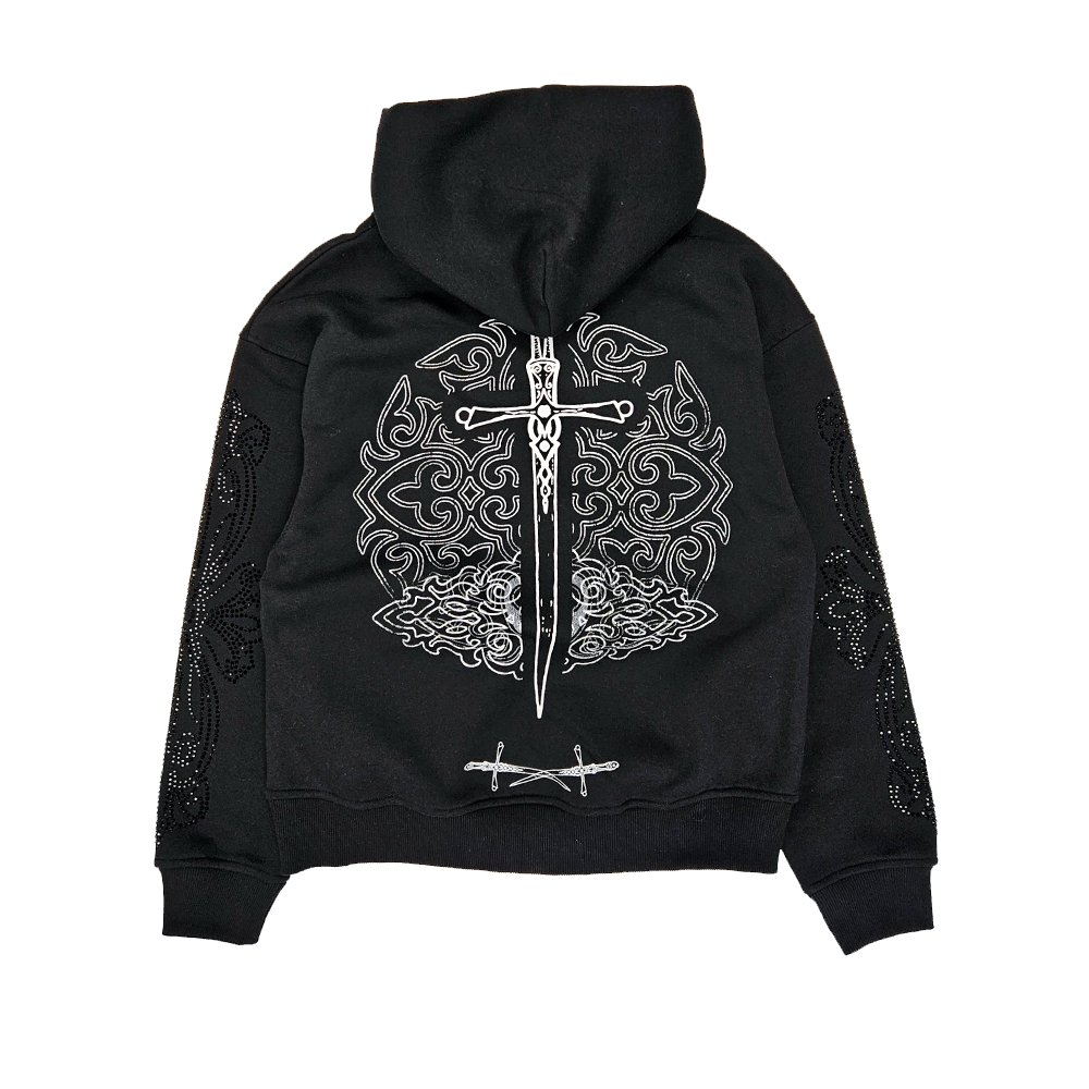 Men's Oversize Dystopia Fleece Hoodie