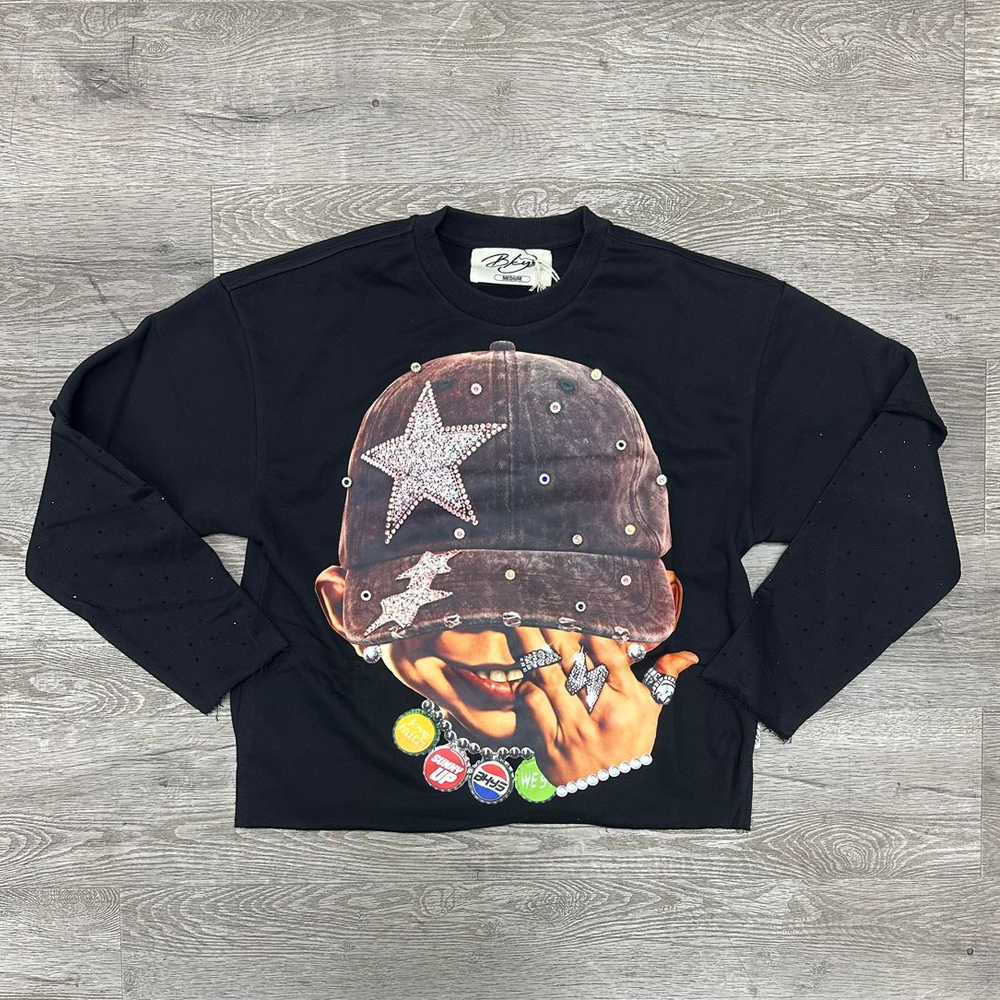 Men's Star Layered Long Sleeve Tee