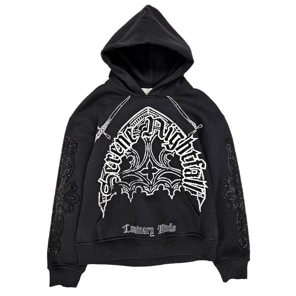 Men's Oversize Dystopia Fleece Hoodie