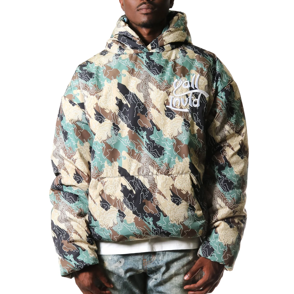 Men's Premium Light Padded Pullover Nylon Jacket