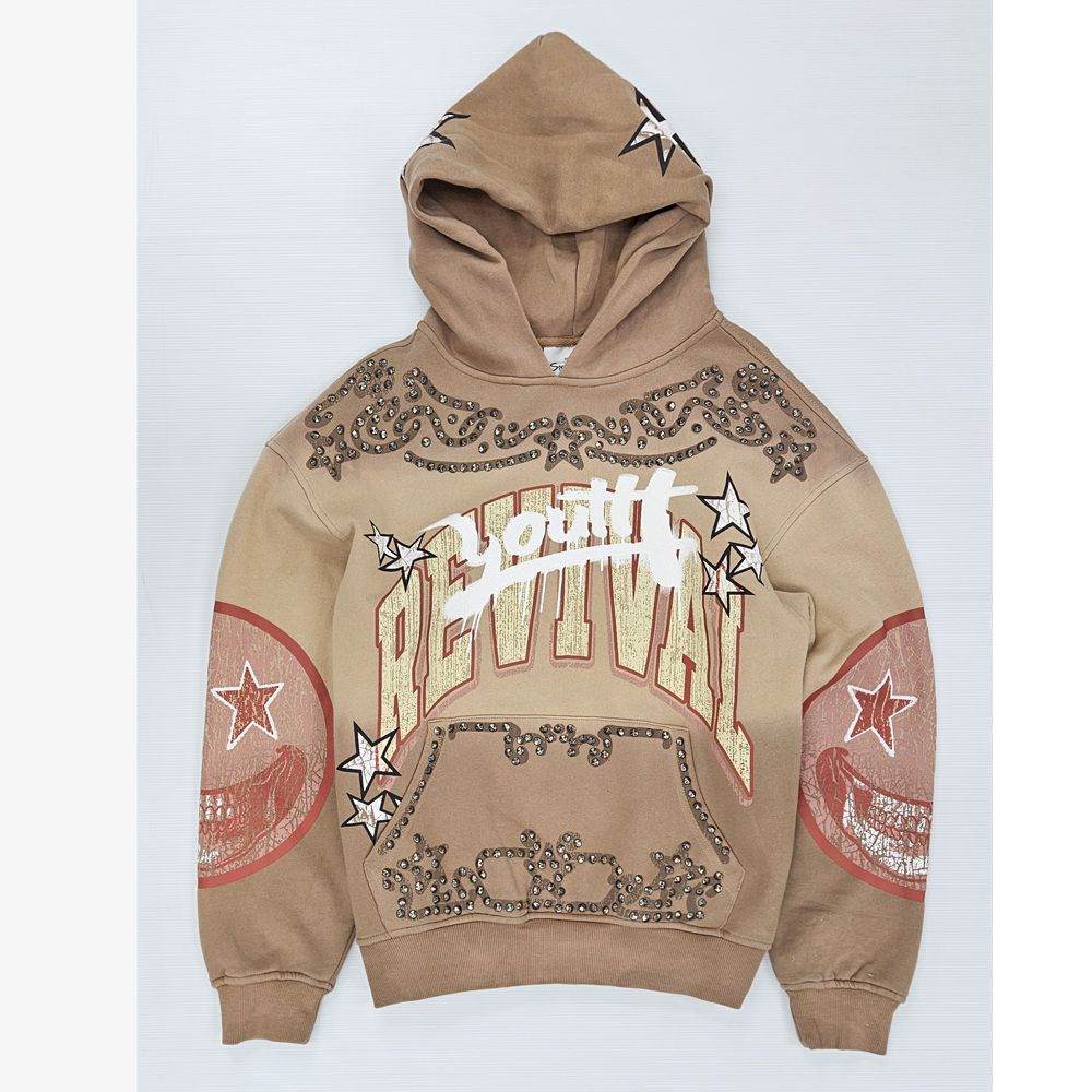 Men's Oversize Maximalist Fleece Hoodie