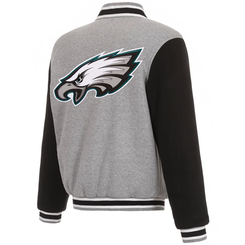 Men's NFL Eagles Reversible Fleece Jacket
