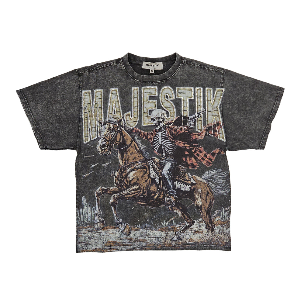 Men's Outlaw Garment Dyed Cropped Tee