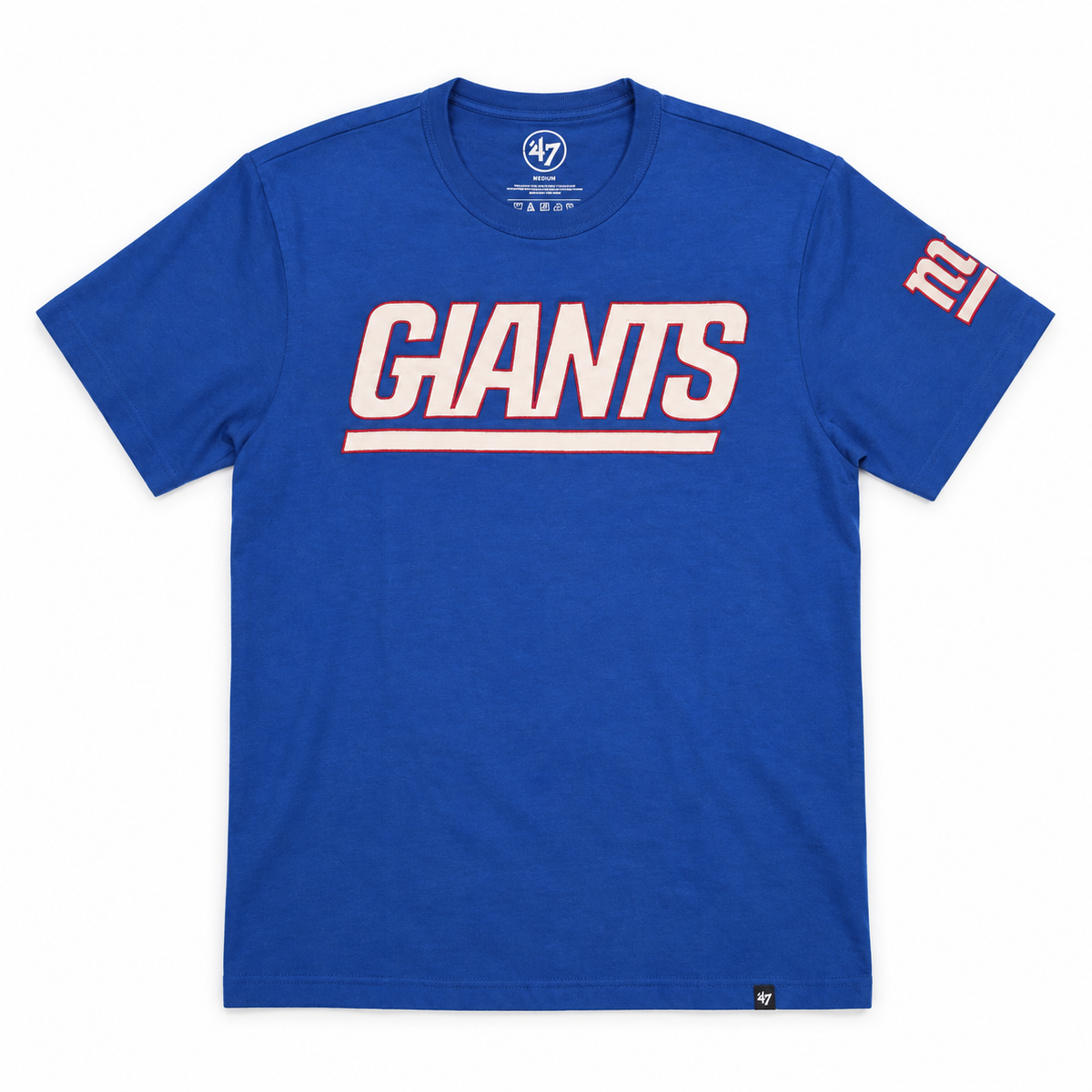 Men's NY Giants Jetty Blue Franklin Fieldhouse Tee