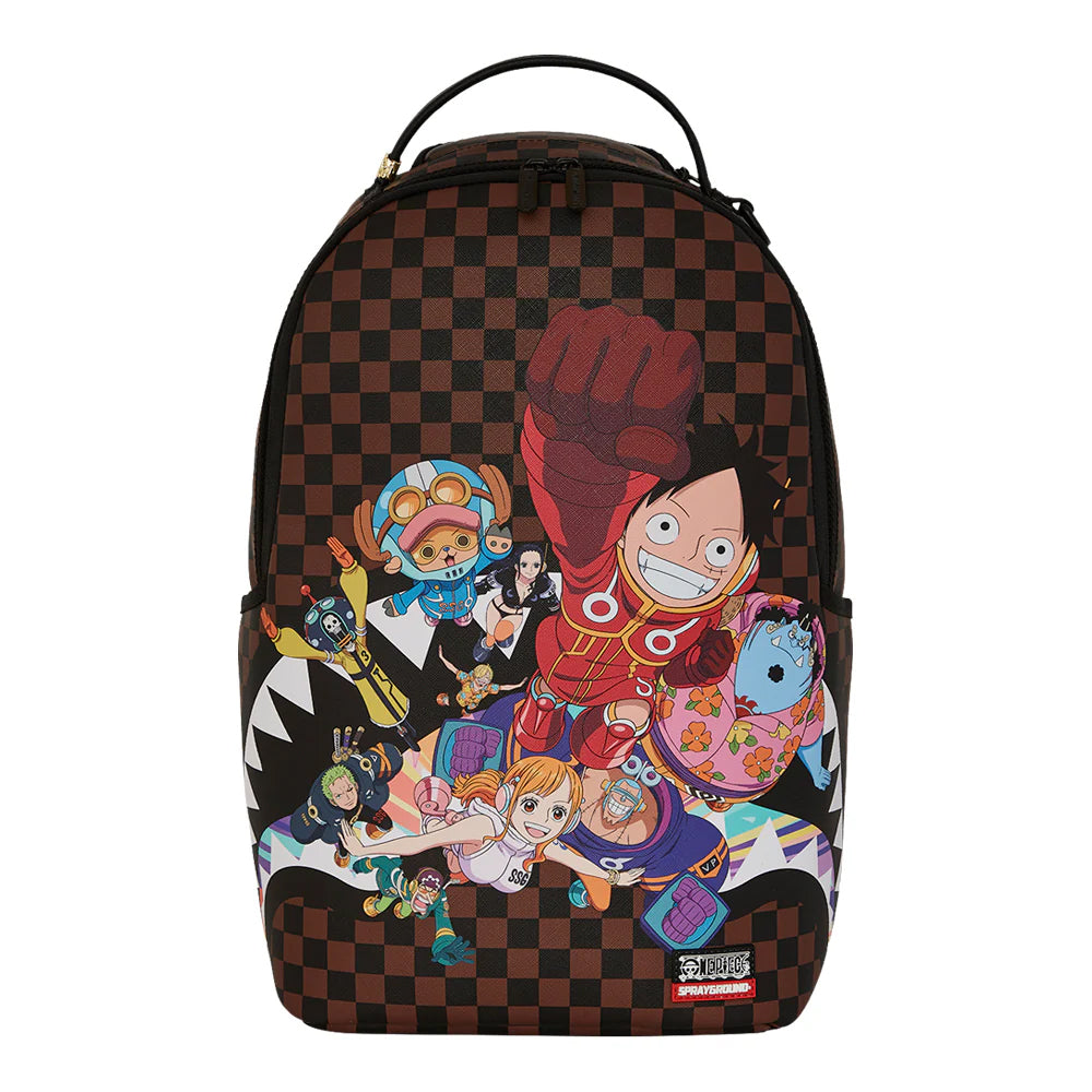 SPRAYGROUND ONE PIECE EGGHEAD CREW DLXSV BACKPACK