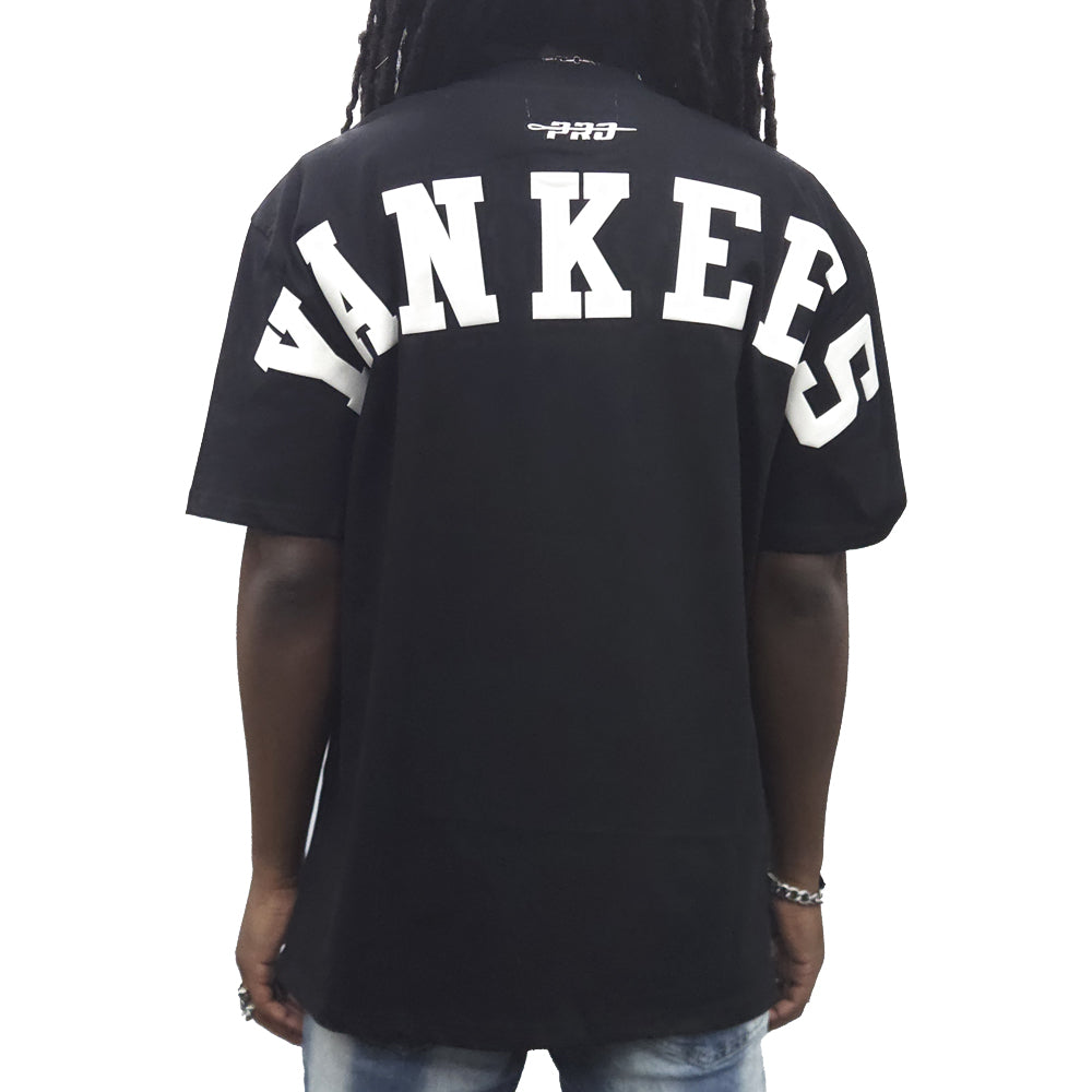 New York Yankees Wingspan Drop Shoulder Tee