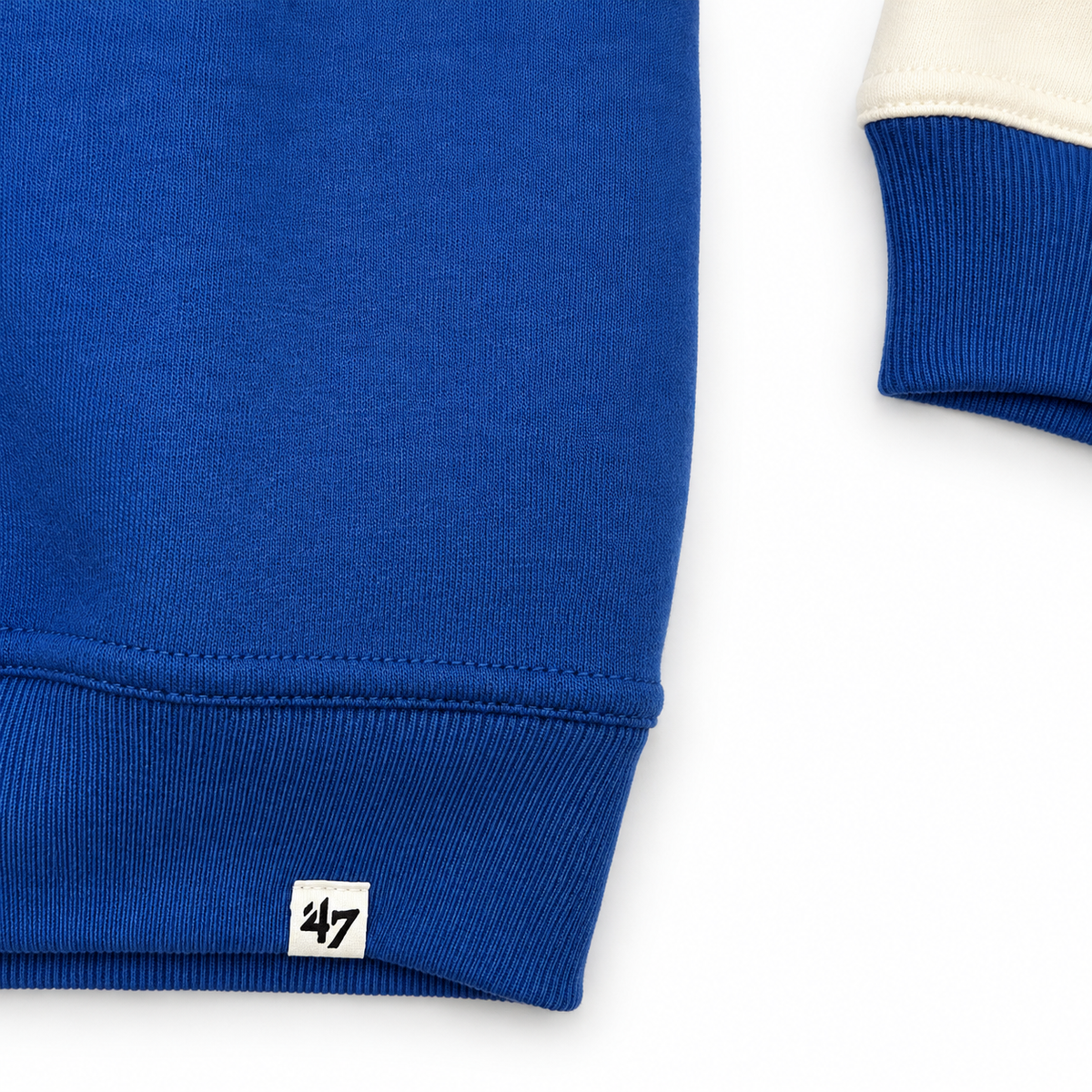NY Giants Jetty Blue Double Header Rise Andie Crewneck
