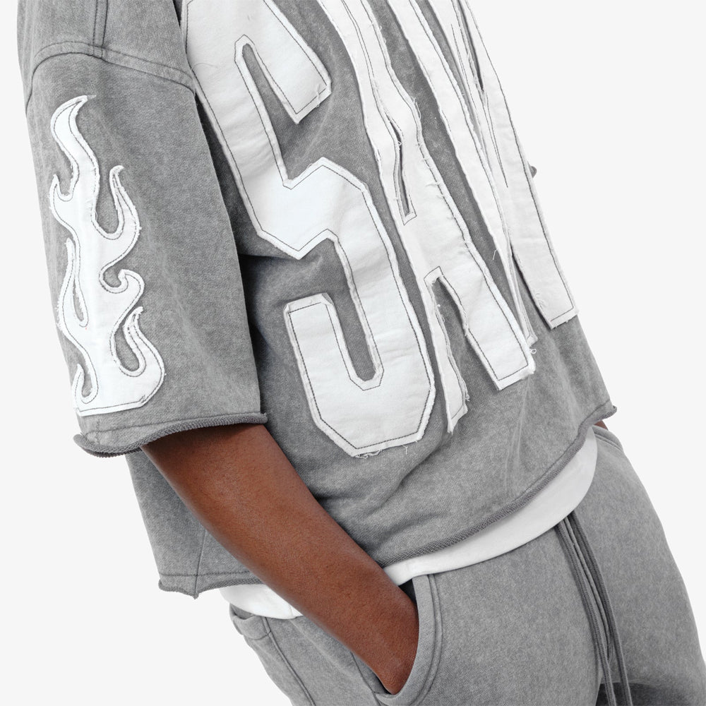 Men's Oversized Saint Crop Tee