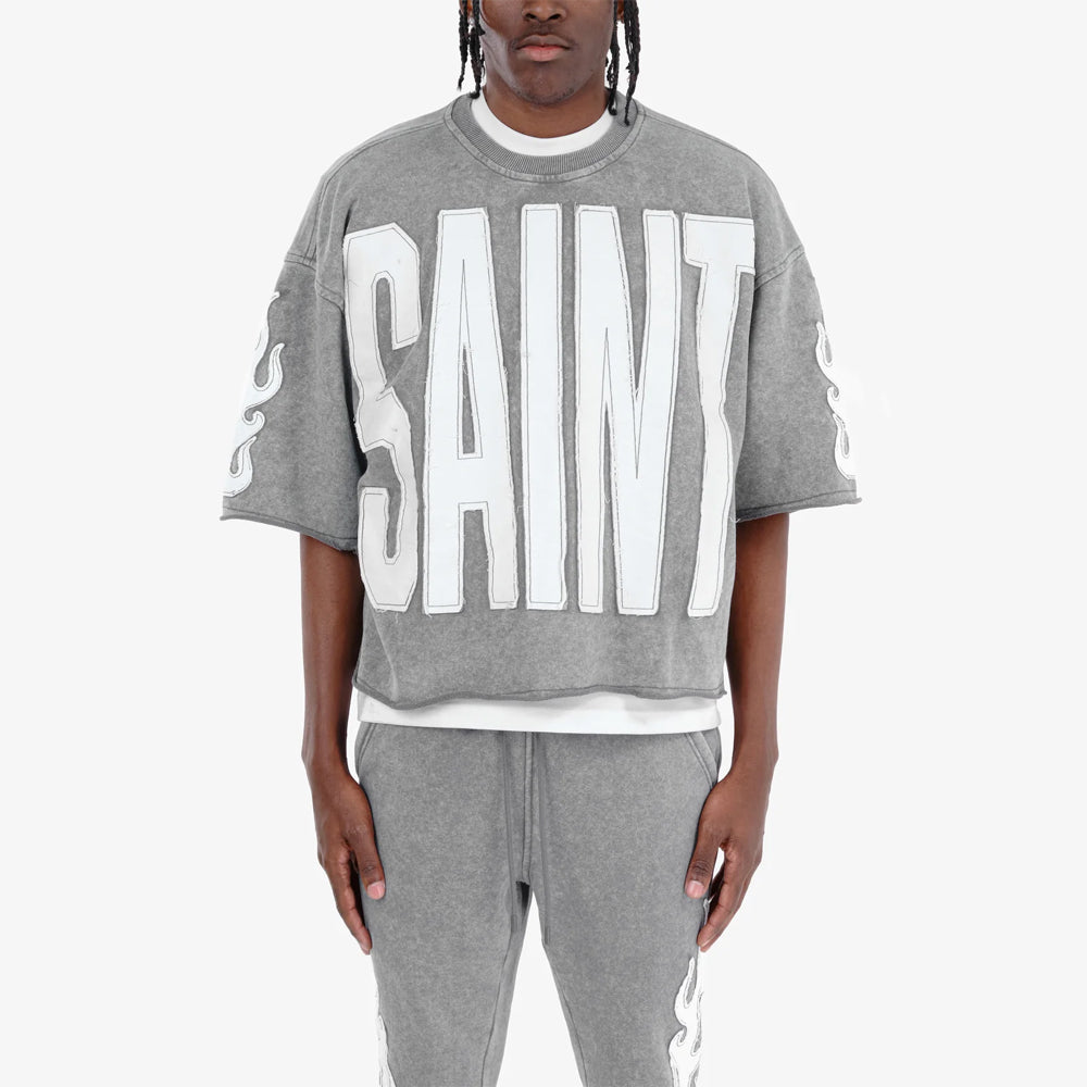 Men's Oversized Saint Crop Tee