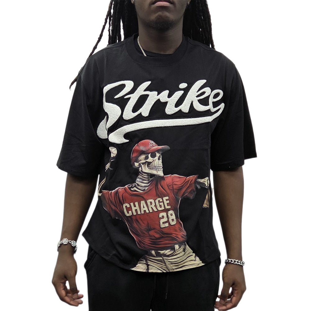 Men's "Strike" Crew Neck Short Sleeve Shirt