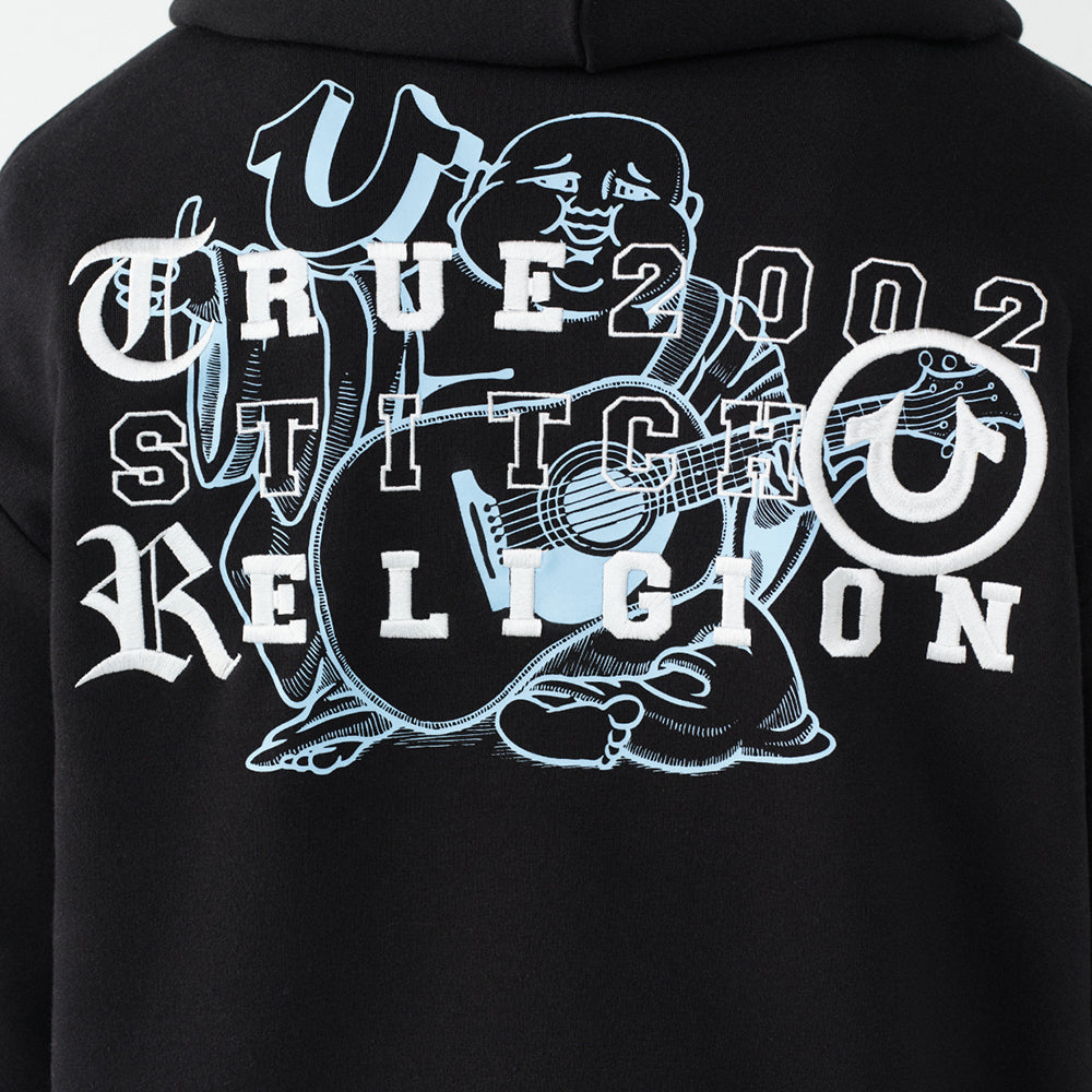 True Religion Men's Logo Zip Hoodie