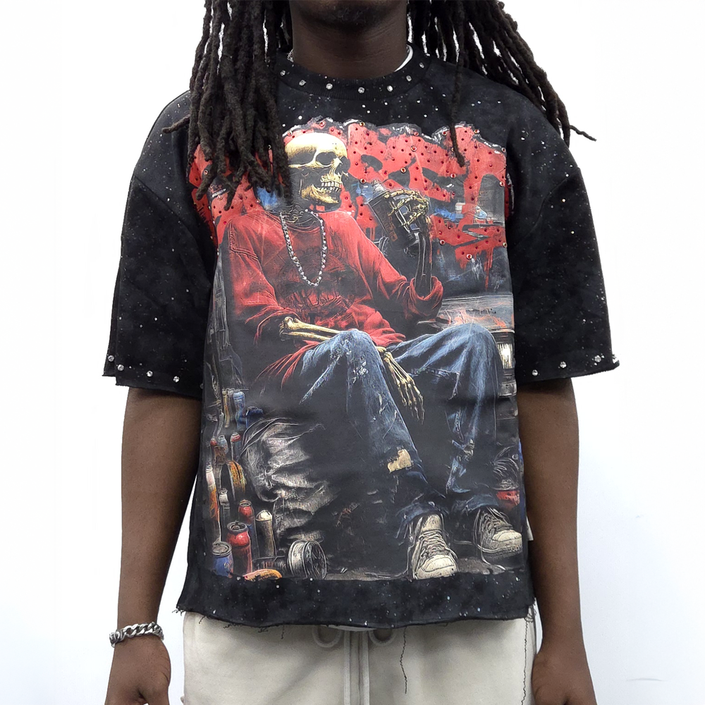 Men's Gassed Cropped Tee