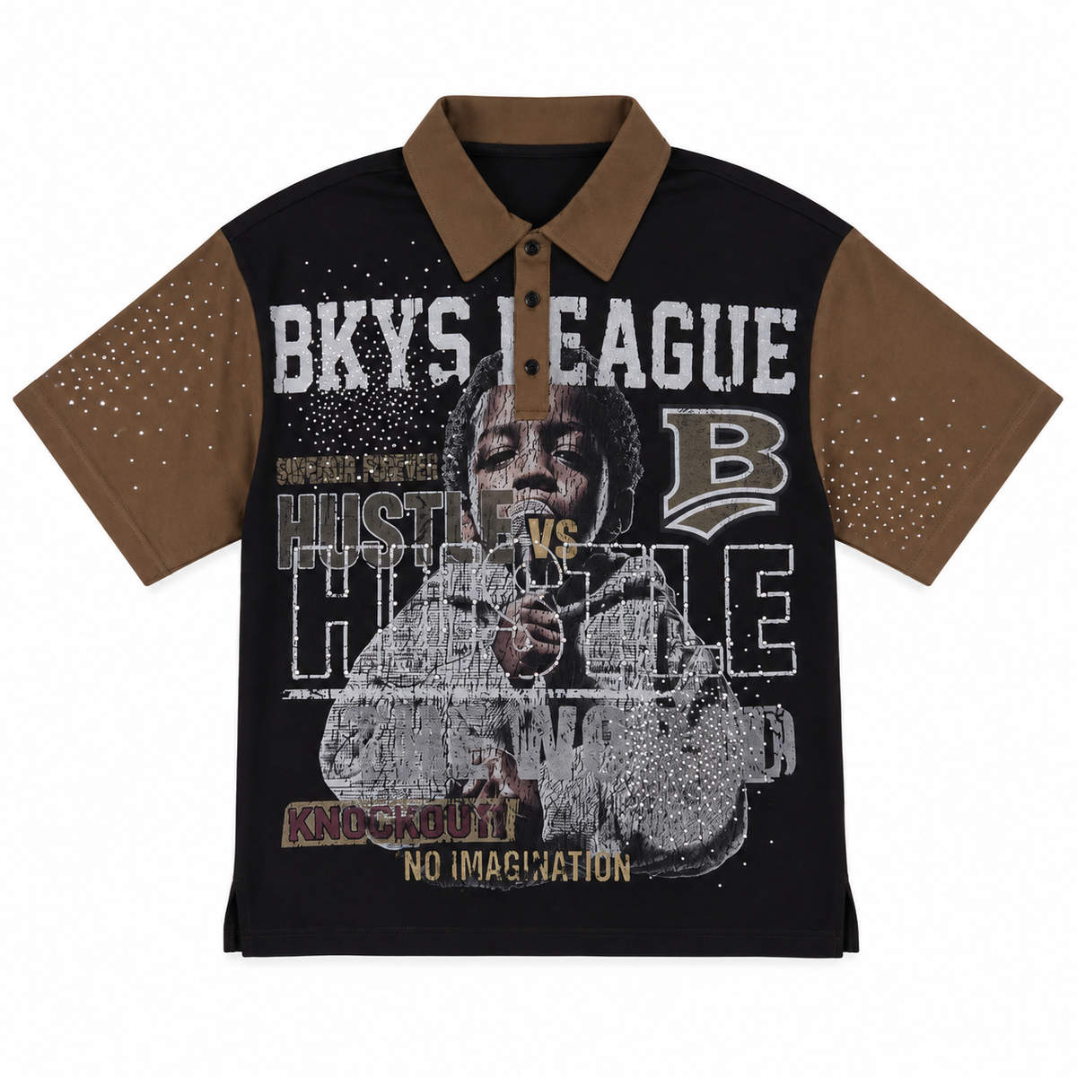 BKYS Hustle Boy Polo Shirt