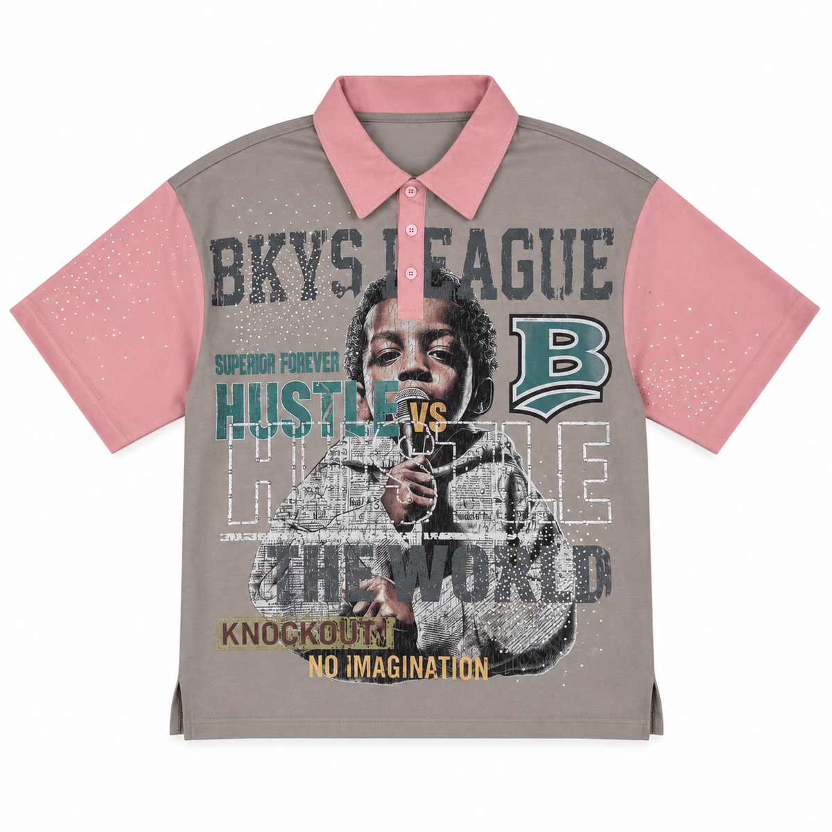 BKYS Hustle Boy Polo Shirt
