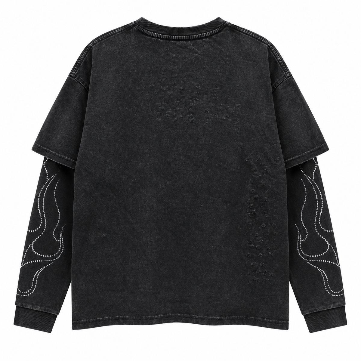 Men's Garment Dyed Thermal Long Tee