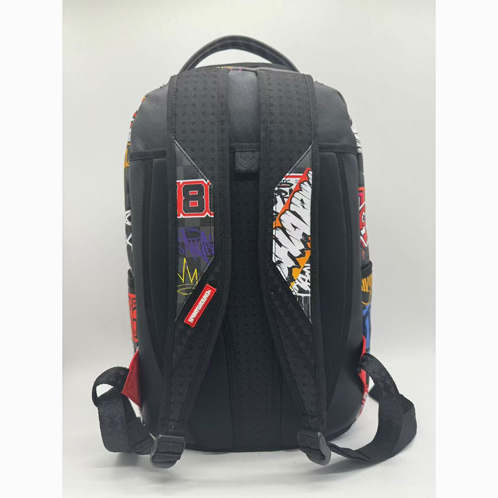 SPRAYGROUND PACMAN STICKERS  DLXSV BACKPACK