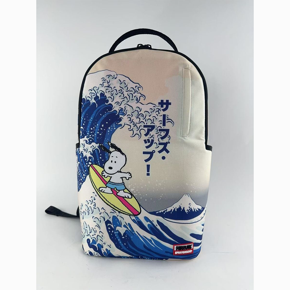 SPRAYGROUND PEANUTS SURFING HOKUSAI DLXR BACKPACK