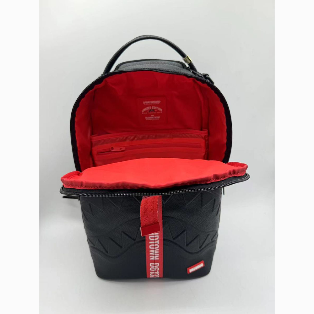 SPRAYGROUND SHARK CENTRAL NEXT STOP ZIP DLXSV BACKPCK
