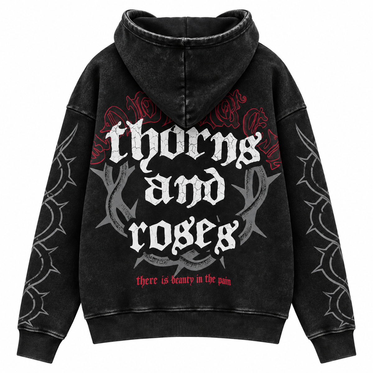 Men's Thorns and Roses Hoodie
