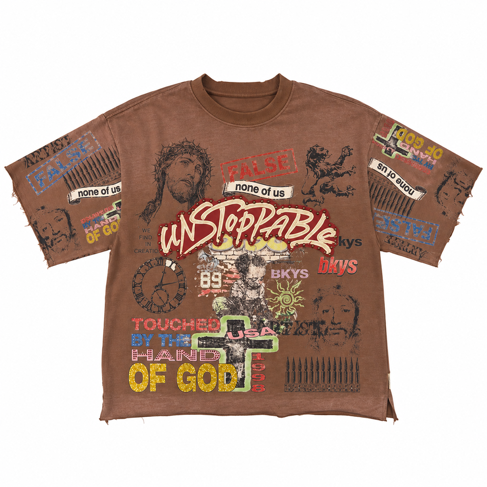Men's Cropped Unstoppable Tee